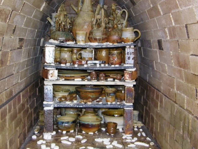back of the kiln